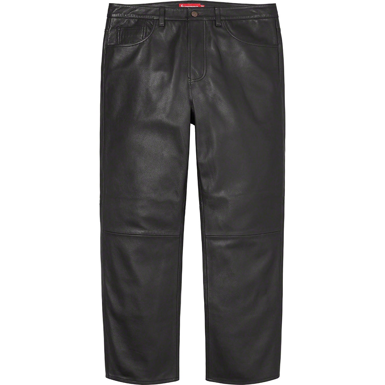 Leather 5-Pocket Jean view 12